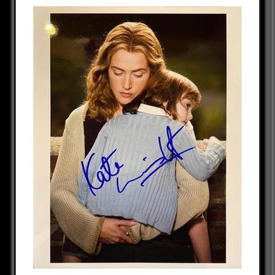 Little Children Signed Movie Photo Autographed by Kate Winslet.. 8X10 Inches