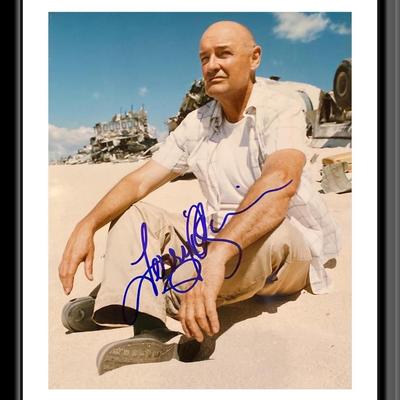 Lost signed photo autographed by Terry O'Quinn. 8X10 Inches