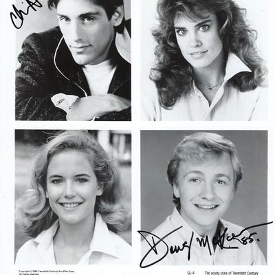 Mischief Chris Nash and Doug McKeon signed movie photo
