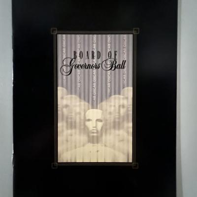 Original 1996 Governors Ball Invitation 