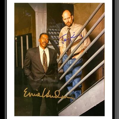 Oz signed photo autographed by Ernie Hudson and Terry Kinney. 8X10 Inches