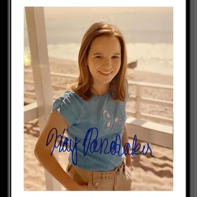 Kay Panabaker signed photo. 8X10 Inches