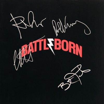 The Killers signed insert booklet