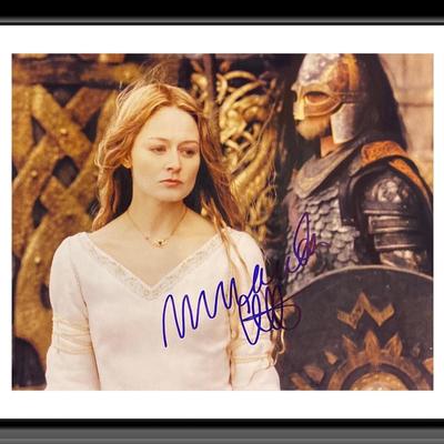 The Lord of the Rings signed movie photo autographed by Miranda Otto. 8X10 Inches