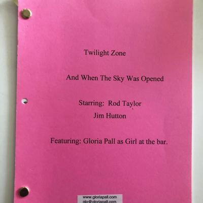 The Twilight Zone - And When the Sky Was Opened - Original Script