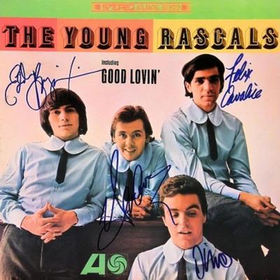 The Young Rascals signed Good Lovin album 