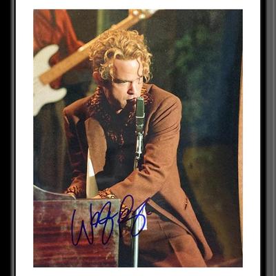 Walk the Line signed movie photo autographed by Waylon Payne. 8X10 Inches