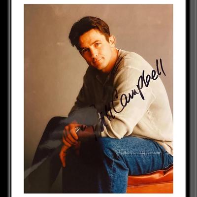 Billy Campbell signed photo. 8X10 Inches