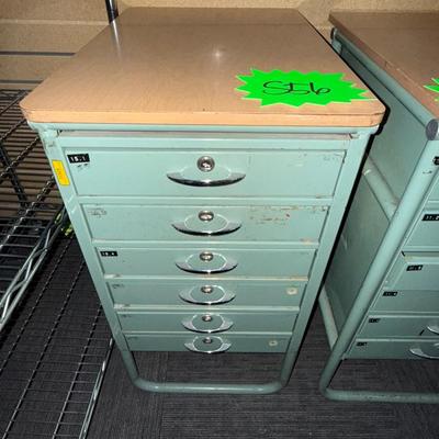 S56-Green Drawered Unit-