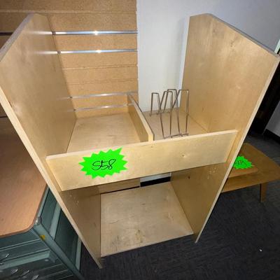 S58-wooden rack for Records