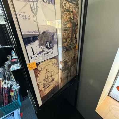 S127-Metal poster display