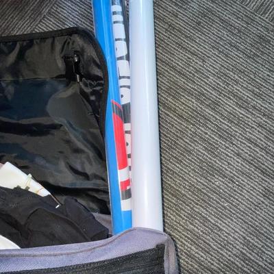X272-bag with posters and T-shirts