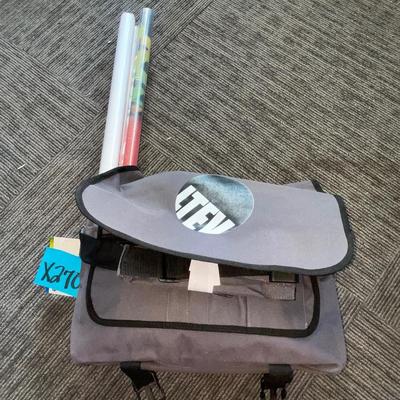 X270-bag with posters and T-shirts