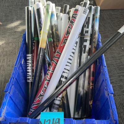 X269-crate with miscellaneous posters