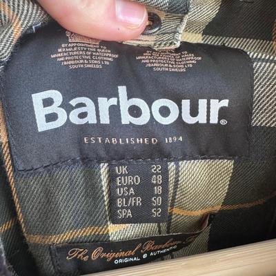 Barbour Beadnell Wax Jacket - Size USA 18 - New w/ Tags (FE-DZ)
