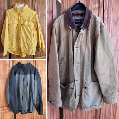 Eddie Bauer Jackets - Men’s Size XL + Women’s Size L (FE-DZ)