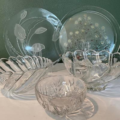 Glassware, Platters and Bowls