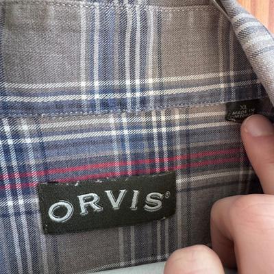 North River, Orvis, Woolrich, & Other Outdoor Brand Men’s Shirts - Sizes L-XXL (FE-DZ)