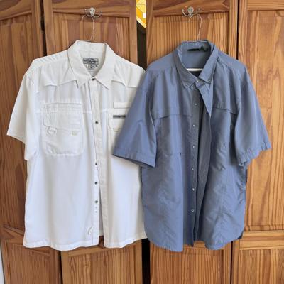 North River, Orvis, Woolrich, & Other Outdoor Brand Men’s Shirts - Sizes L-XXL (FE-DZ)