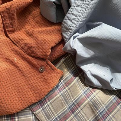 North River, Orvis, Woolrich, & Other Outdoor Brand Men’s Shirts - Sizes L-XXL (FE-DZ)