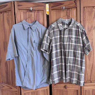 North River, Orvis, Woolrich, & Other Outdoor Brand Men’s Shirts - Sizes L-XXL (FE-DZ)