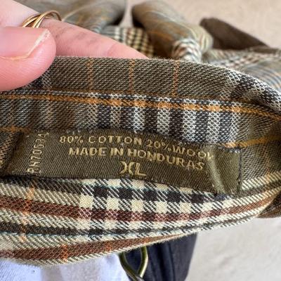 North River, Orvis, Woolrich, & Other Outdoor Brand Men’s Shirts - Sizes L-XXL (FE-DZ)