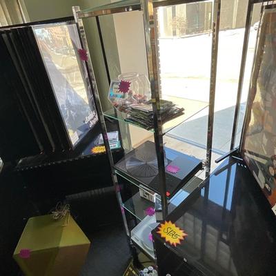 X190-Glass display shelf