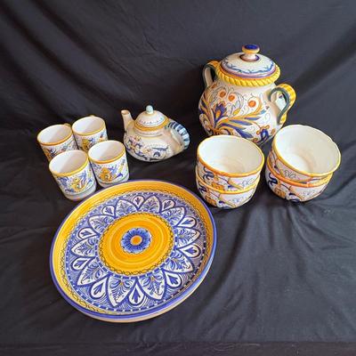Rustic Italian Style Pottery (K-ES)
