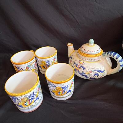 Rustic Italian Style Pottery (K-ES)