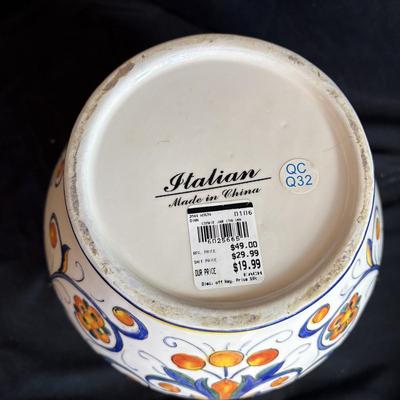 Rustic Italian Style Pottery (K-ES)
