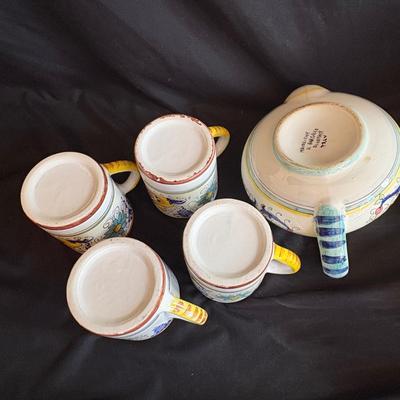 Rustic Italian Style Pottery (K-ES)