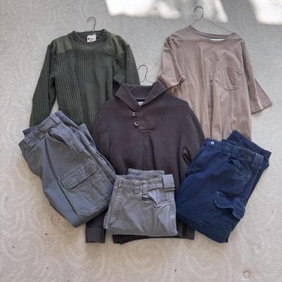 Duluth and Brigade Quartermaster Clothing - Men’s Sizes L-XL (FE-DZ)