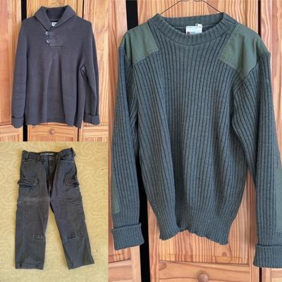 Duluth and Brigade Quartermaster Clothing - Men’s Sizes L-XL (FE-DZ)
