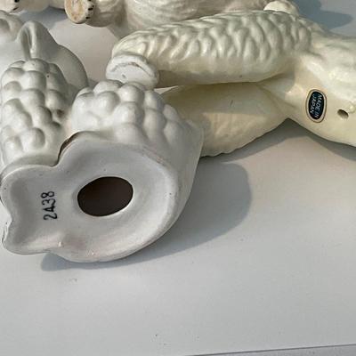 Poodle statue, with Japan Poodles