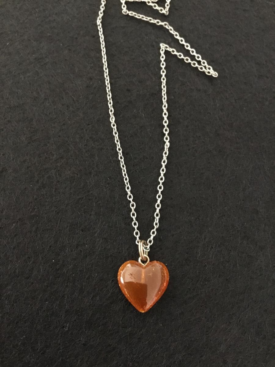 Vintage Heart Collar