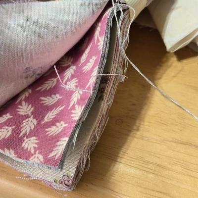 Fabric Quarters and Quilting Pieces