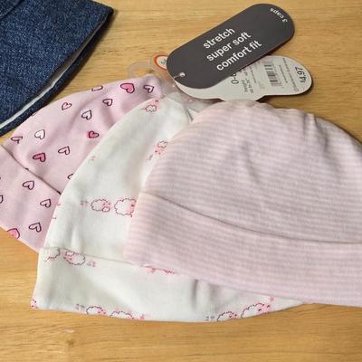 Baby Hats and Cross Stitch Deco