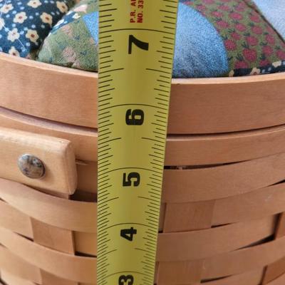 Sewing Basket with Removable Tray