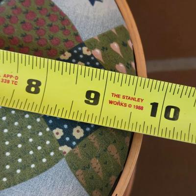 Sewing Basket with Removable Tray