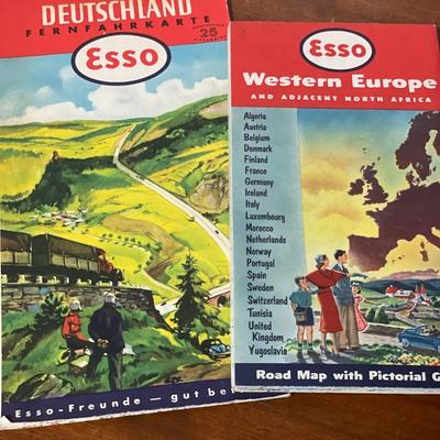 Vintage maps
