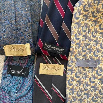 Hart Schaffner & Marx, Jefferson, Izod, Christian Dior, and Other Suit Jackets and Ties (FE-DZ)