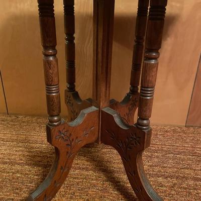 Vintage table with beautiful detail