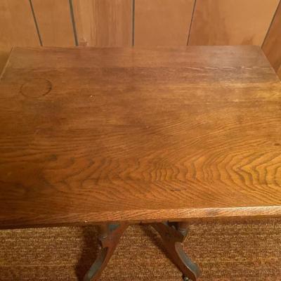 Vintage table with beautiful detail