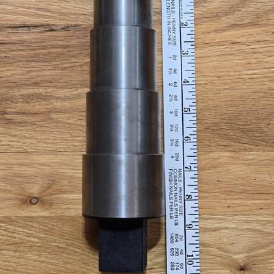 Cast-Iron Round Stepped Bracelet Mandrel with Tang
