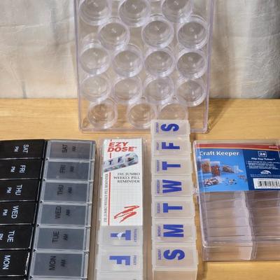 Bead & Jewelry Making Containers and Pill Containers