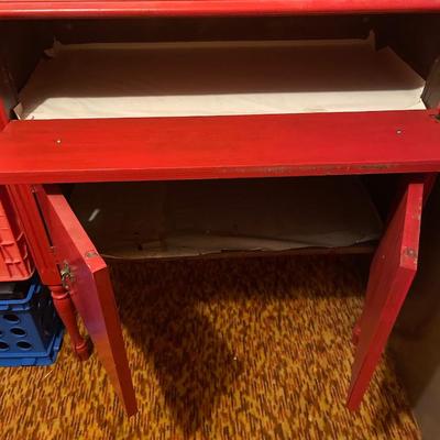Red cabinet