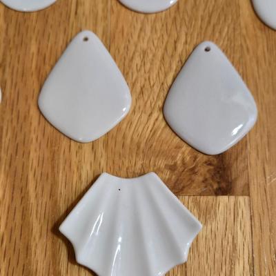 Jewelry Making Porcelain Pendants