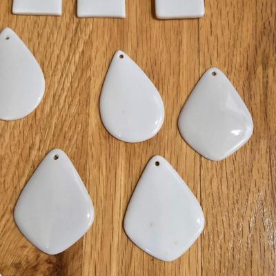 Jewelry Making Porcelain Pendants