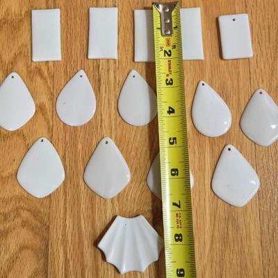 Jewelry Making Porcelain Pendants