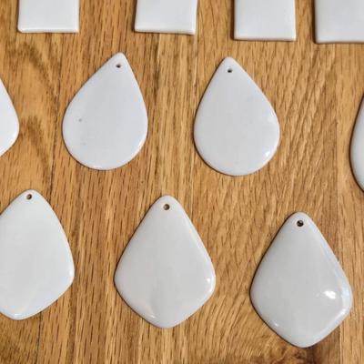Jewelry Making Porcelain Pendants